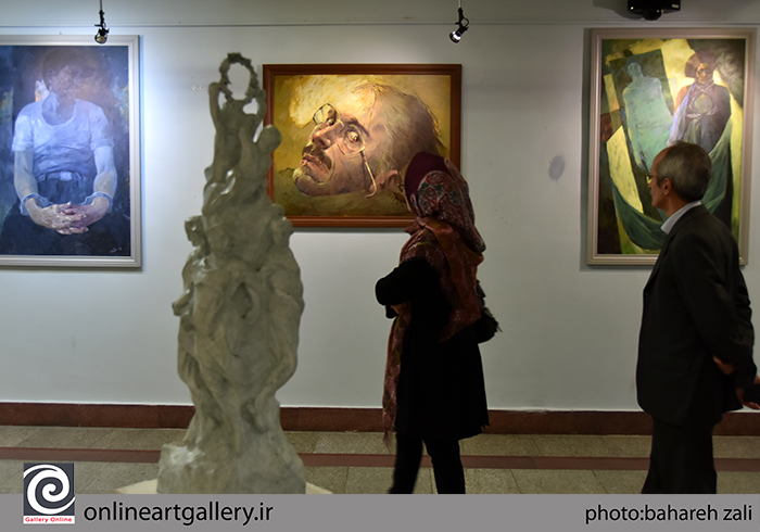 گزارش تصویری نمایشگاه آثار هادی ضیاءالدینی در مؤسسه صبا (بخش چهارم)